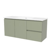 Florida Ensuite 1000mm Wall Hung Vanity with Ceramic Countertop